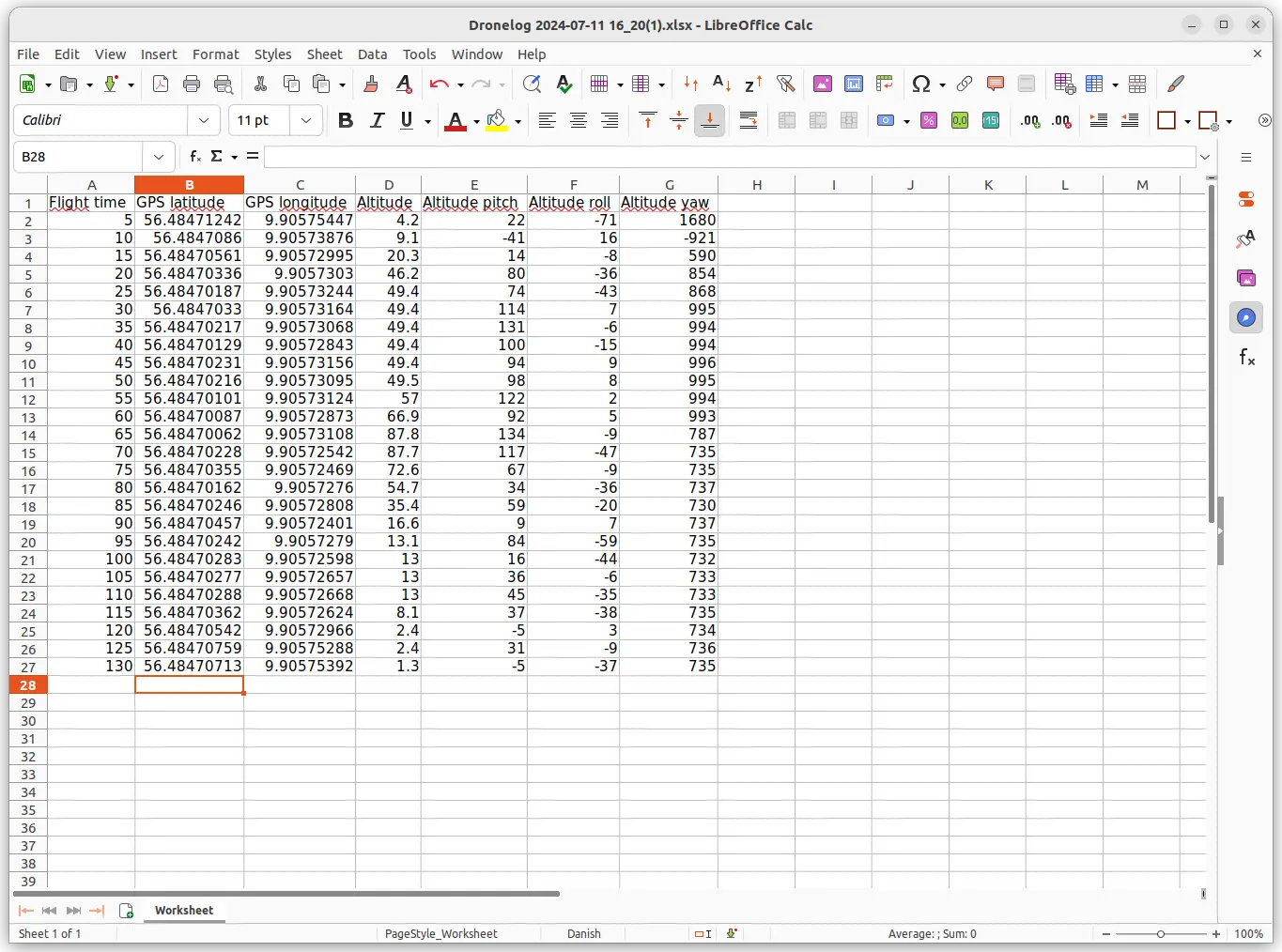 Export your logs to a format of your choice.